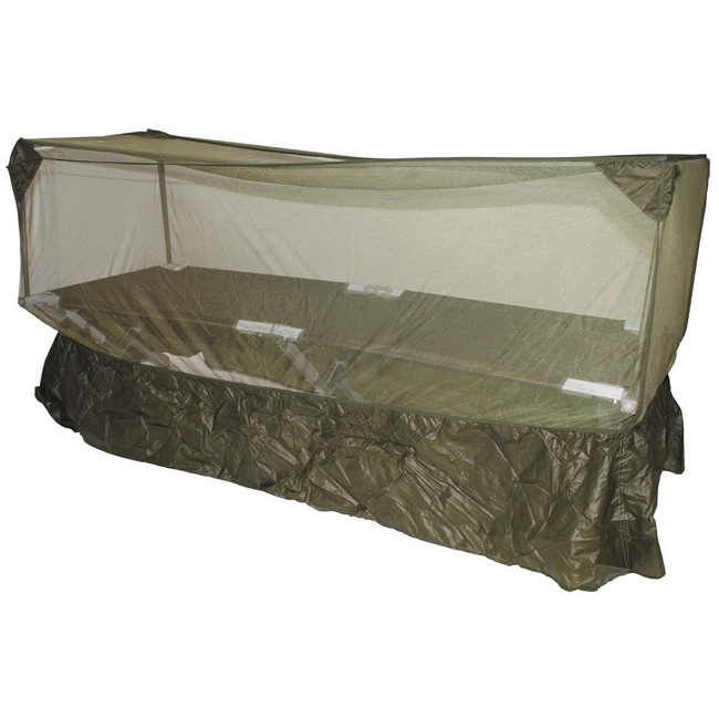 GB mosquito net for cot, od green, used