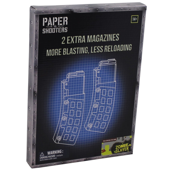 PAPER SHOOTERS, Kit, Magazine-Zombie-Say, 2 p/pack