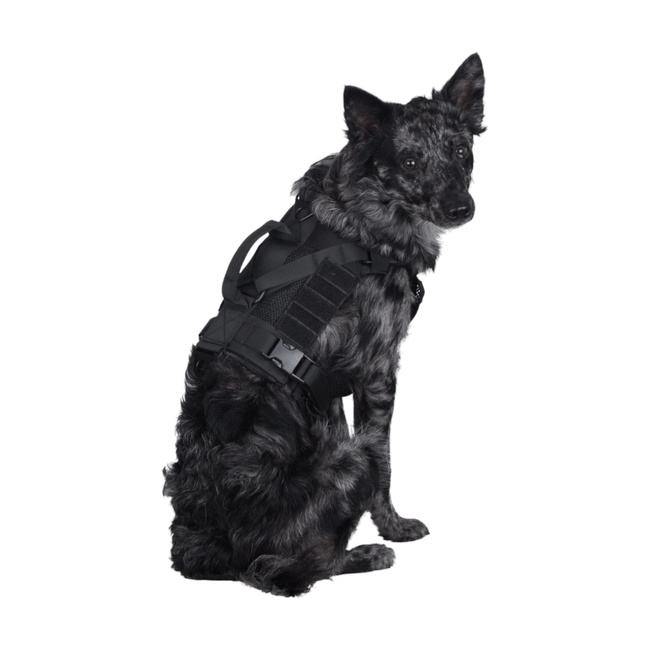 TACTICAL DOG HARNESS - OCHIA - BLACK - PRIMAL GEAR