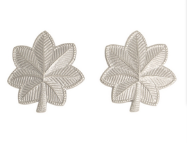 US Lt. Colonel Silver Rank Insignia