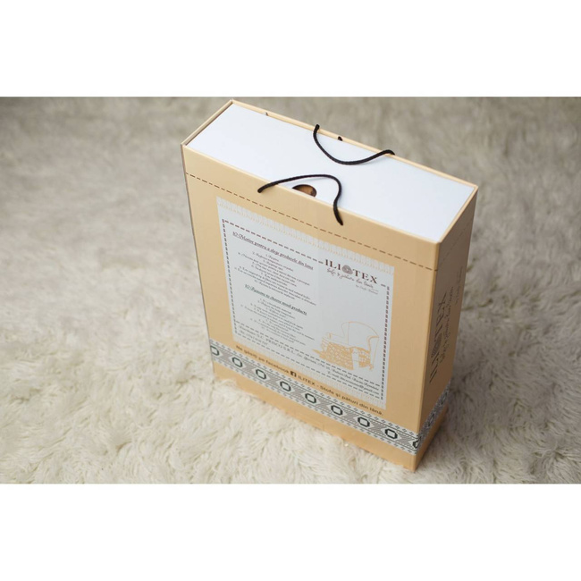 Romanian wool blanket, 150x200cm, cappuccino