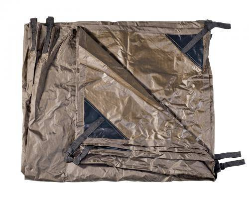 MULTI-PURPOSE TARPAULIN - "TARP BASHA" - 3 x 3 M - STEELGREY