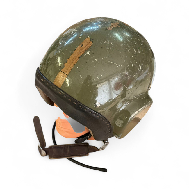 Original Czech Air Force Helmet - Military Surplus - Green - Used