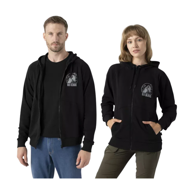 Old School Unisex Hoodie - Black - Helikon
