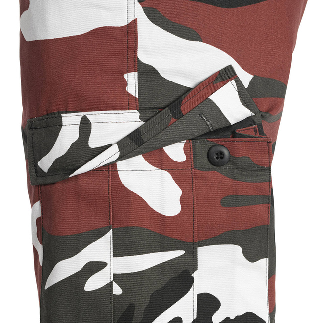US RANGER FIELD PANTS - BDU STYLE - RED CAMO