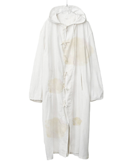 SNOW CAMOUFLAGE PARKA - ROMANIAN ARMY SURPLUS  - USED