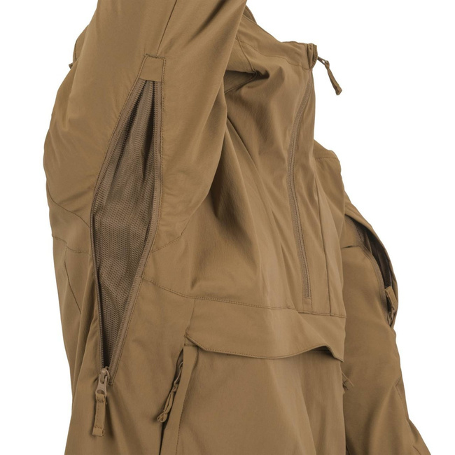 MISTRAL ANORAK JACKET - SOFT SHELL - BLACK - HELIKON