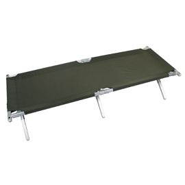 US Army Cot - Aluminium frame - 197x69x43 CM - OD Green