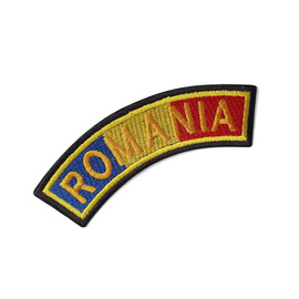 Ecuson drapel semirotund penitenciar ANP - aplicare cu scai (Velcro)