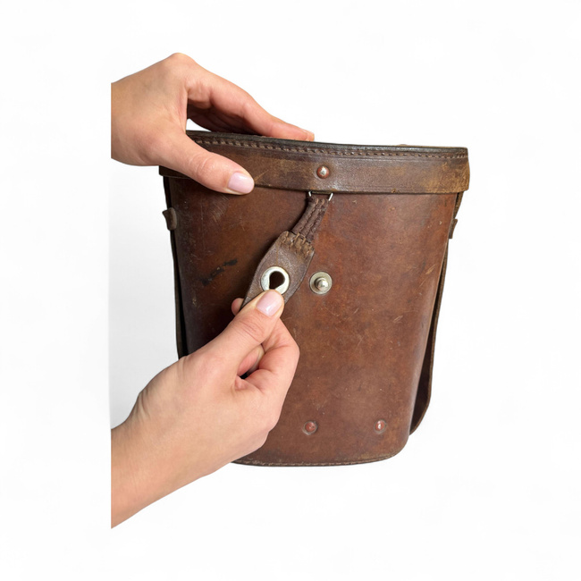 Soviet Binocular Case – USSR – Rare – Collectible – Romanian Army Military Surplus – In Good Condition