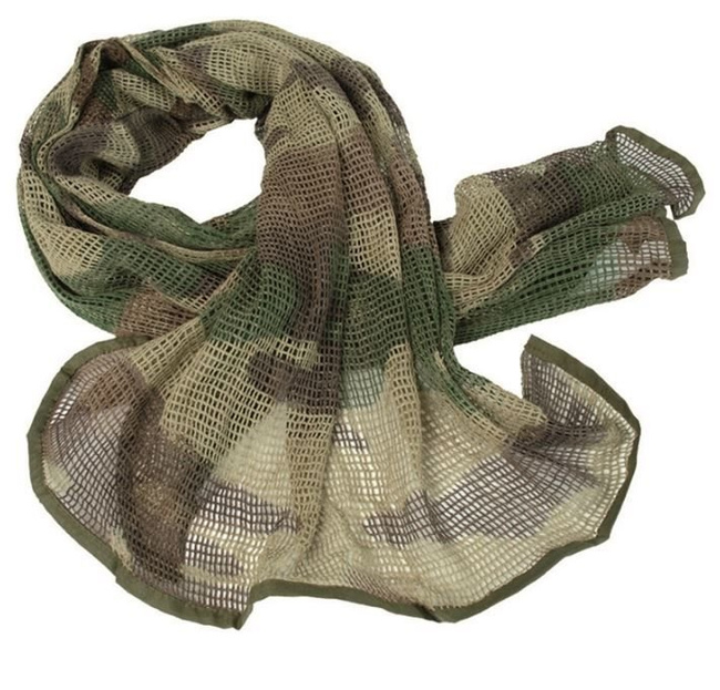 NET SCARF PES - 190x90 CM - Mil-Tec - CCE CAMO