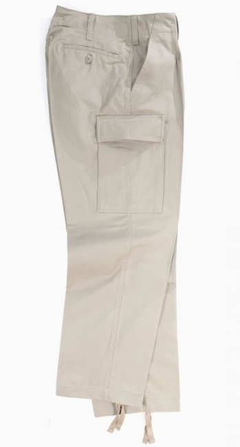 GENUINE GERMAN ARMY KHAKI MOLESKIN FIELD PANTS