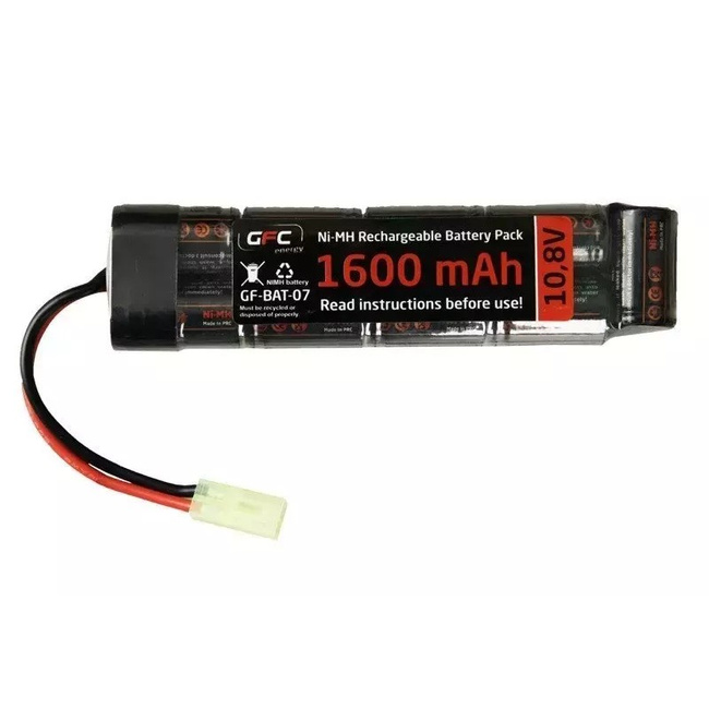 NiMH Battery 10.8V 1600mAh - GFC Tactical