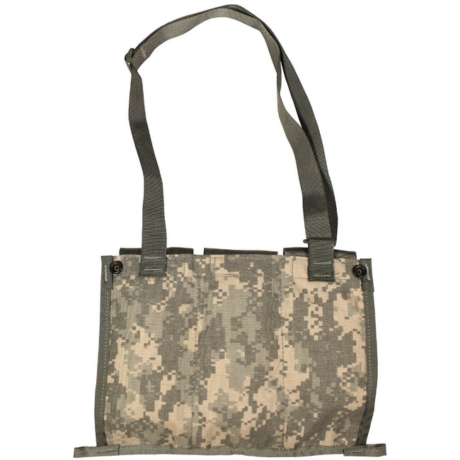 US ammunition pouch, triple, AT-digital, used 8,5 x 3,5 x 17 cm