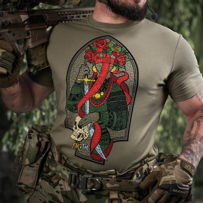 T-SHIRT MOTANKA - TAN - M-TAC