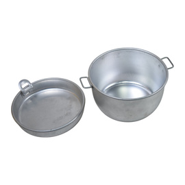 WWII BULGARIAN SOLDIER ALUMINIUM COOKING SET - LIKE NEW