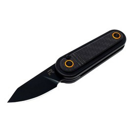 EDC KNIFE SPIRIT ALUMINUM CF BLACK - REVO