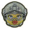 PATCH 3D EMOJI NR. 26 PVC - OLIVE - M-TAC
