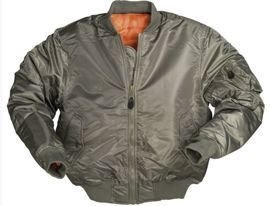 US OD FLIGHT Bomber JACKET MA1 STYLE