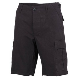 US BDU BERMUDA - MFH® - BLACK