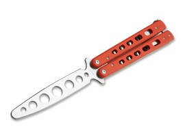 TRAINING KNIFE BALISONG TRAINER RED - BOKER