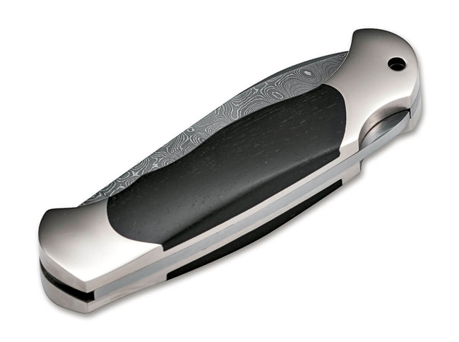 POCKET KNIFE SCOUT SPEARPOINT DAMASCUS - BOKER PLUS