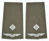 GENUINE GERMAN AIR FORCE O.D./SILVER SHOULDER LOOPS ´LEUTNANT´