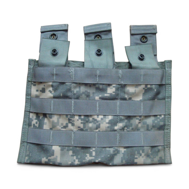 Triple pouch with Molle system for magazines - M4 - AT-Digital - US Army military surplus - Used