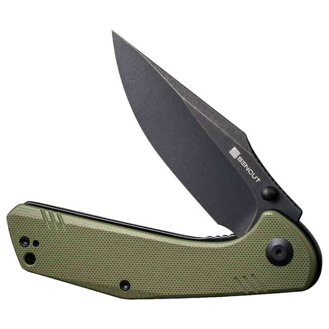POCKET KNIFE - "SENCUT Actium G10 OD Green Black" - Böker