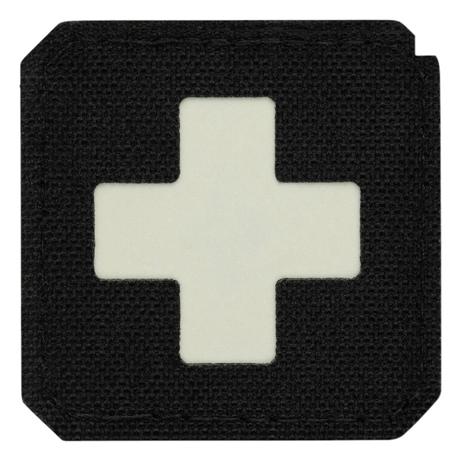 PATCH MEDIC CROSS LASER CUT - BLACK/GID - M-TAC