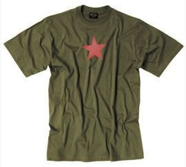 T-SHIRT "RED STAR" OD