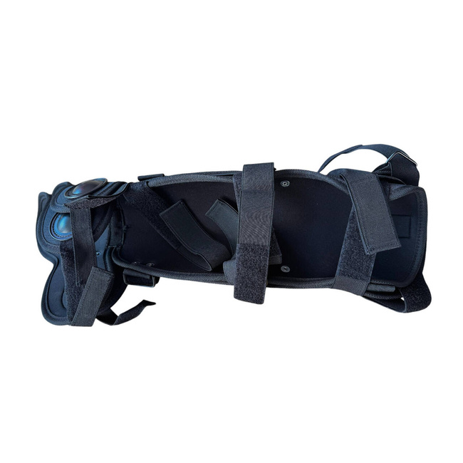 PAIR OF SHIN AND KNEE PROTECTORS - ANTI PROTEST - BLACK - LECTER TACTICAL