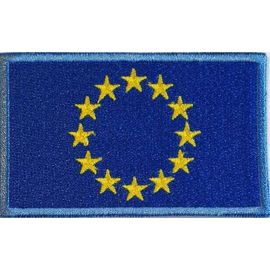 EU flag, thermo applied - 75 x 45 mm