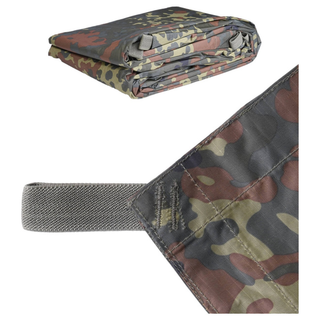 TARPAULIN ON R/S - 3X3 M - FLECKTARN - MIL-TEC