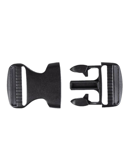 MEDIUM BUCKLE - 7.3 x 4.5 CM - Mil-Tec® - BLACK