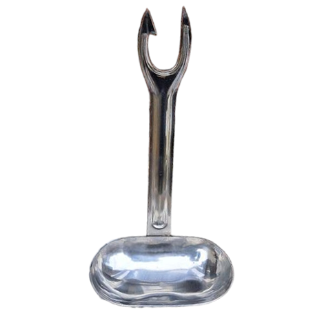 Large stainless steel ladle - Surplus Military from Romanian Army