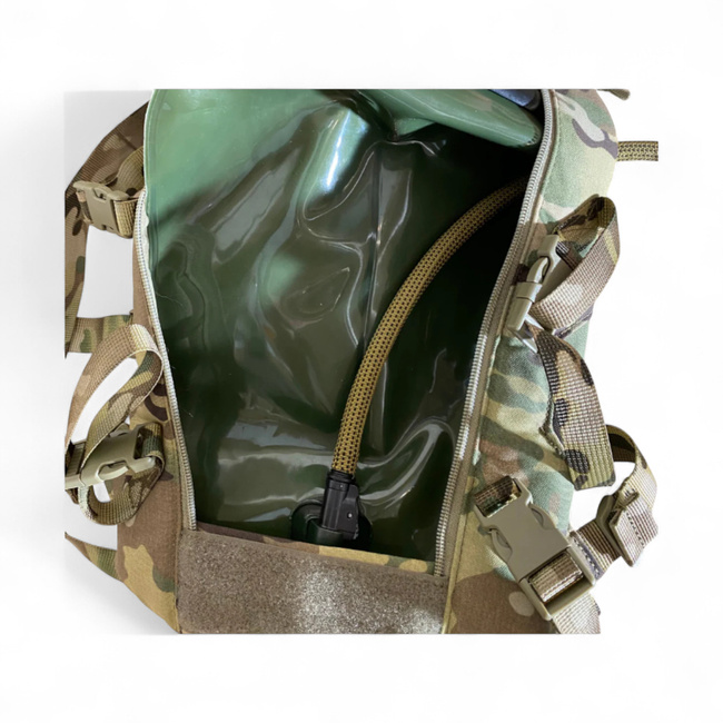 Insulated Hydration Pack – Rider – TPU Bladder – British Army Military Surplus UK – MTP Camo – 3L – Used