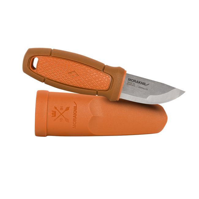 FIXED BLADE KNIFE - ELDRIS - STAINLESS STEEL - MORAKNIV® - ORANGE