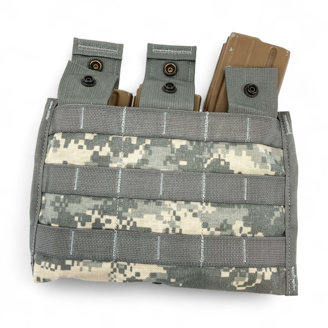 Triple pouch with Molle system for magazines - M4 - AT-Digital - US Army military surplus - Used