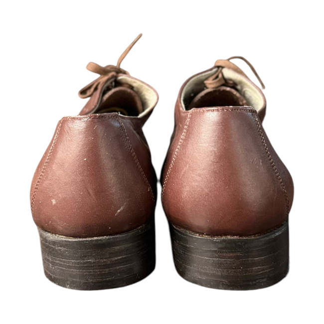 Shoes for men - Cotidian - Romanian Army surplus - Brown - In good condition