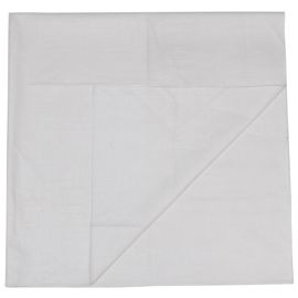 CZ/SK tablecloth, linen, white, 110 x 110 cm, like new