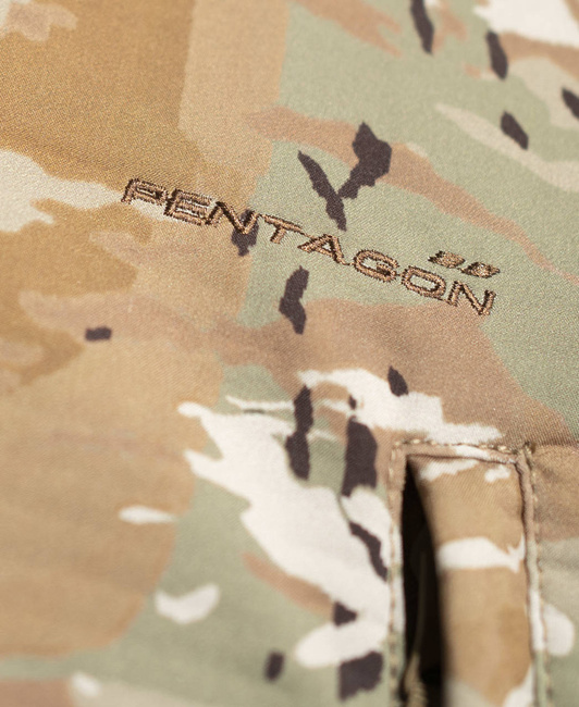 WATERPROOF RAIN JACKET - ARTAXES SOFTSHELL - PENTAGON - PENTACAMO