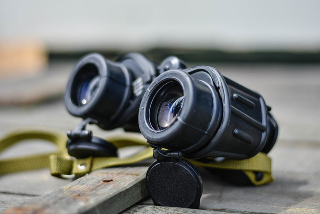 VALDADA I.O.R. 7x40 MILITARY BINOCULARS WITH INFRARED FILTER - MILITARY SURPLUS ROMANIAN ARMY - LIKE NEW
