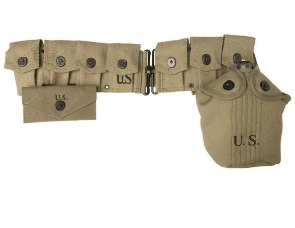 US M36 Khaki Garand Belt - repro