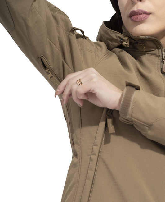 SOFTSHELL JACKET FOR WOMEN - ARTAXES - Pentagon - OLIVE GREEN
