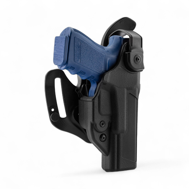 Tactical pistol holster - Radar 1957 Level 5 - Holster 2-Fast Extreme for Glock 17/19/45 - right-sided - Black