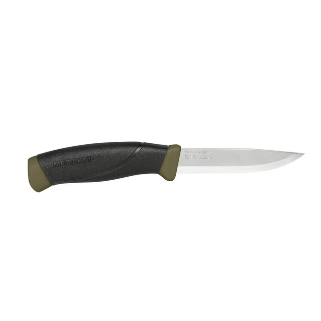 FIXED BLADE KNIFE - COMPANION MG (S) - STAINLESS STEEL - MORAKNIV® - OLIVE GREEN