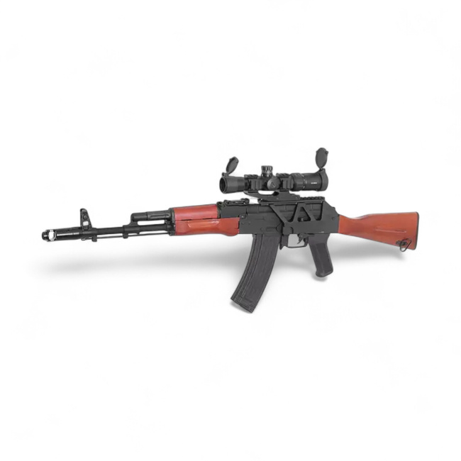 AK Scope Rail Mount - Black - M-ETAL