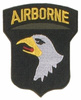 PATCH U.S. 101. LL-DIVISION AIRBORNE 85 x 70 MM