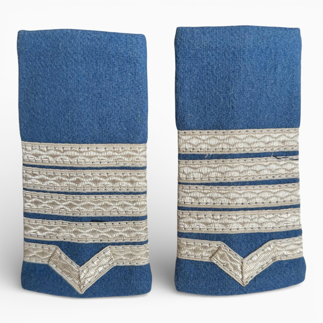 MILITARY MASTER RANKS, AVIATION - MILITARY MASTER CLASS I WITHOUT SIGN OF ARMS, BLUE CITY - MILITARY SURPLUS ROMANIAN ARMY - USED